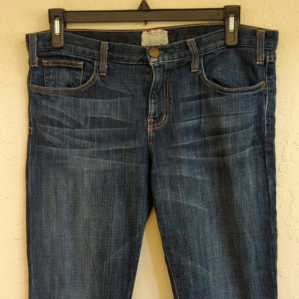 Current/Elliott the Roller Mid Rise Ankle Jeans in Pacific Wash Size 30